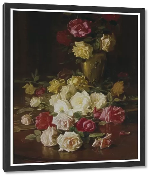 Untitled (Roses), c. 1905-1915 (oil on canvas)