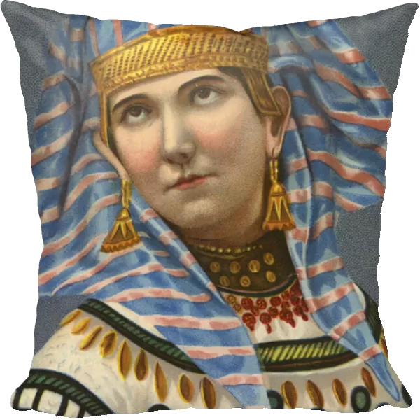 Woman in unidentified national dress (chromolitho)