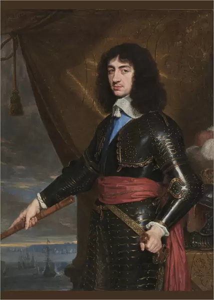 Portrait of King Charles II of England, 1653 (oil on canvas)