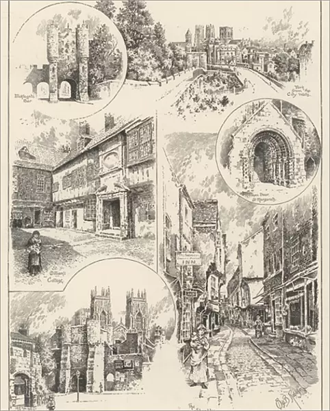 Rambling Sketches, York (engraving)