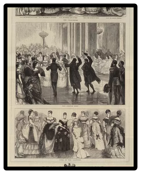 State Ball at Buckingham Palace (engraving)