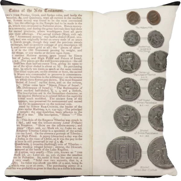 Coins of the New Testament (colour litho)