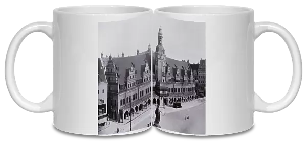 Leipzig: Altes Rathaus (b  /  w photo)