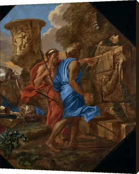 Arcadian Shepherds, c. 1655 (oil on canvas)