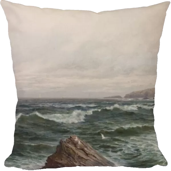 Seascape, late 19th-20th century (oil on canvas)