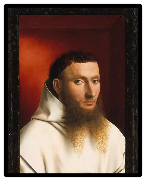 Portrait of a Carthusian, 1446 (oil on wood)