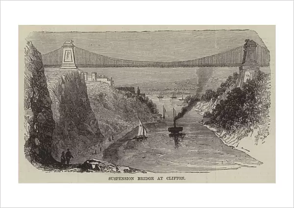 Suspension Bridge at Clifton (engraving)