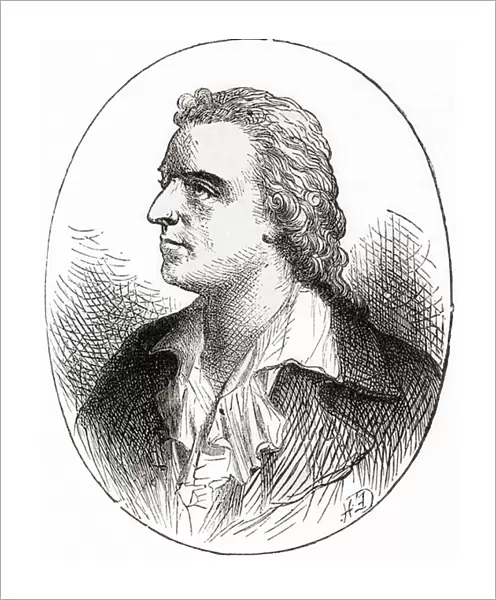 Johann Christoph Friedrich von Schiller, from Ward and Lock