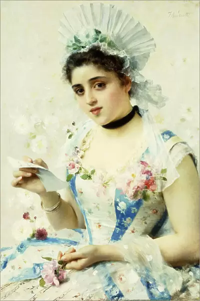 The Letter, (oi on canvas)