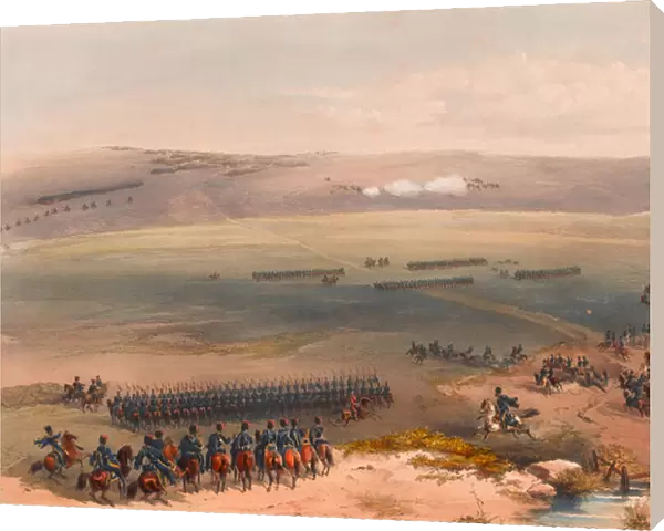 The Cavalry Affair of the Heights of Bulganak - the First Gun