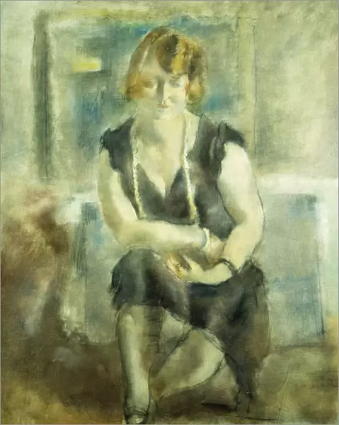 La Blonde, 1927-29 (oil and charcoal on canvas)