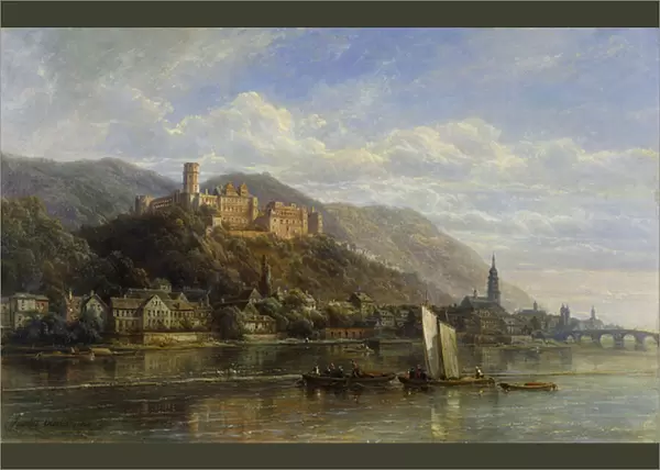 Heidelberg, 1866 (oil on canvas)