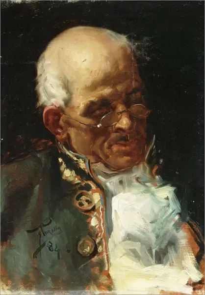 Portrait of a Gentleman; Retrato de Caballero, 1884 (oil on canvas)
