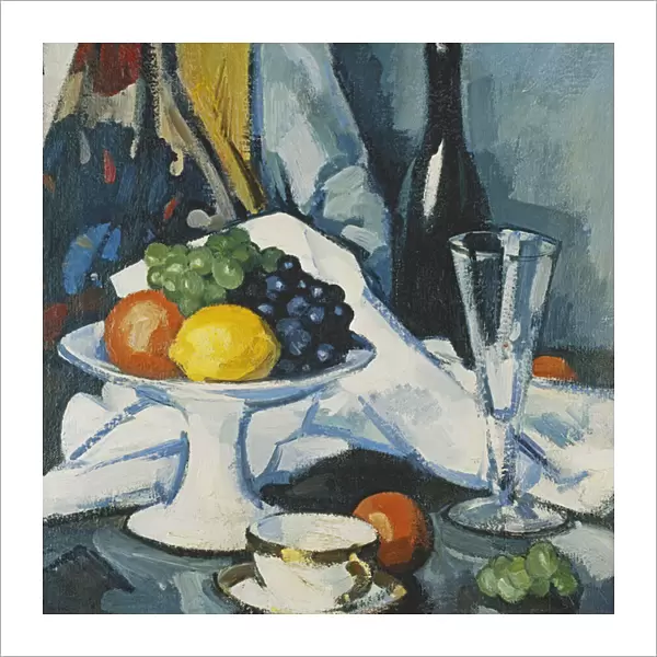 Fruit and Wine, c. 1922 (oil on canvas)