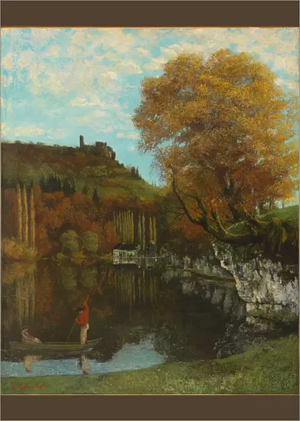 Le Miroir de Scey-en-Varais, 1864-68 (oil on canvas)