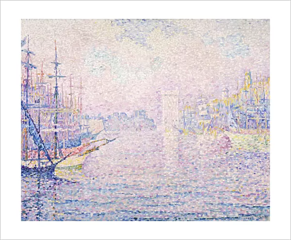 Marseille Port, Morning Mist, 1906 (oil on canvas)