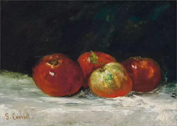 Red Apples, 1872 (oil on canvas)