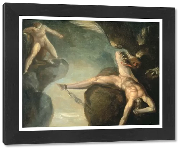 Prometheus Freed by Hercules, 1781-1785 (oil on canvas)