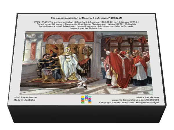 The excommunication of Bouchard d Avesnes (1180-1244
