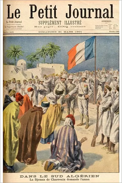 After the rebellion in south of Algeria, french general Serviere wants submission of