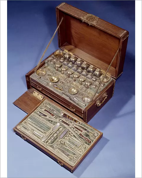Travel Surgery and Pharmacy Kit. 1640. Augsburg. Decorative Arts, Paris