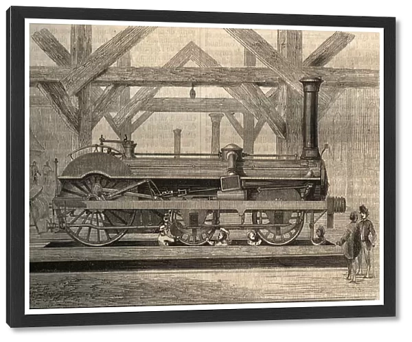 Steam locomotive model, Crampton system named Thomas Russell Crampton (1816-1888)