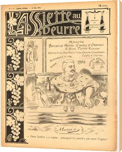 L Plate au beurre, Satirique en couleurs, 1901_5_21