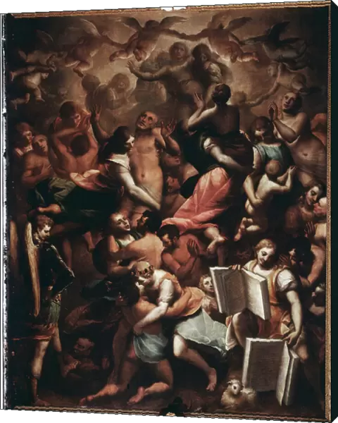 Last Judgment, the Blesssed (painting, 16th century)
