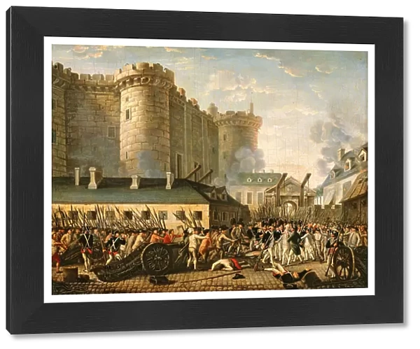 The Taking of the Bastille, 14 July 1789 (oil on canvas)