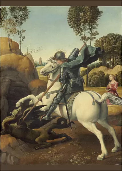 Saint George and the Dragon, c. 1506 (oil on panel)