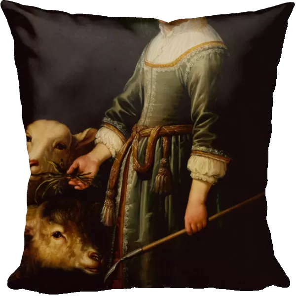 Portrait of Maria Stricke van Scharlaken, 1650 (oil on panel)