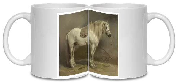 A White Horse, 1866 (oil on canvas)