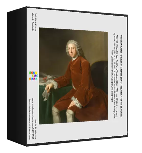William Pitt, later First Earl of Chatham (1708-1778), circa 1754 (oil on canvas)