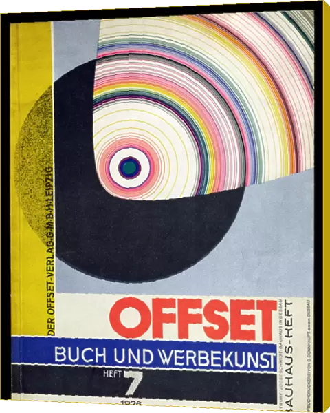 Cover of issue number 7 of Offset Buch und Werbekunst 1926
