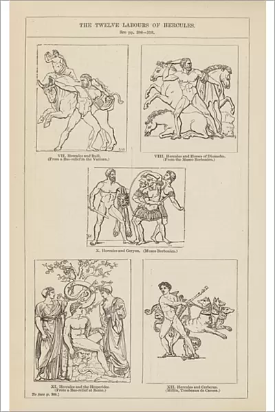 The Twelve Labours of Hercules (engraving)