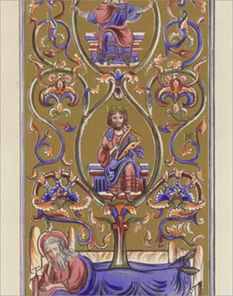 The Genealogy of Christ (colour litho)