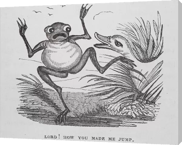 Lord! how you made me jump (engraving)