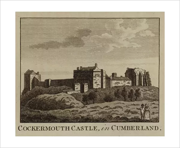 Cockermouth Castle, in Cumberland (engraving)