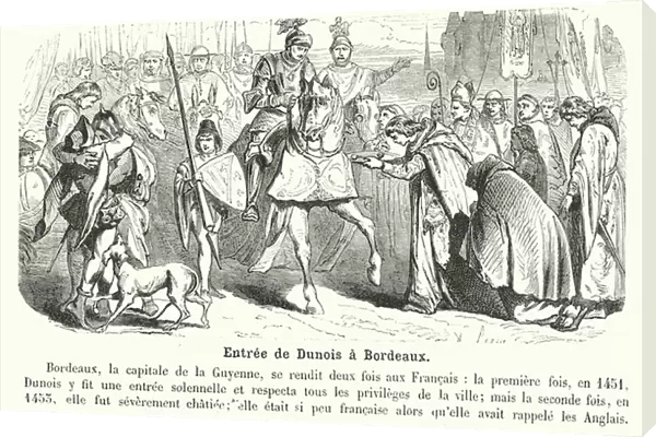 Entree de Dunois a Bordeaux (engraving)