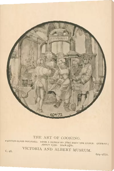 The Art of Cooking, the Victoria and Albert Museum (litho)