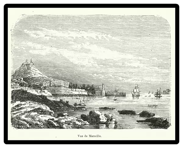 Vue de Marseille (engraving)