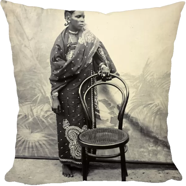 Swahili woman (gelatin silver print)