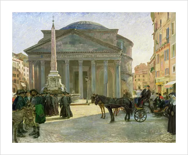 The Pantheon, Rome, 1904 (oil on canvas)