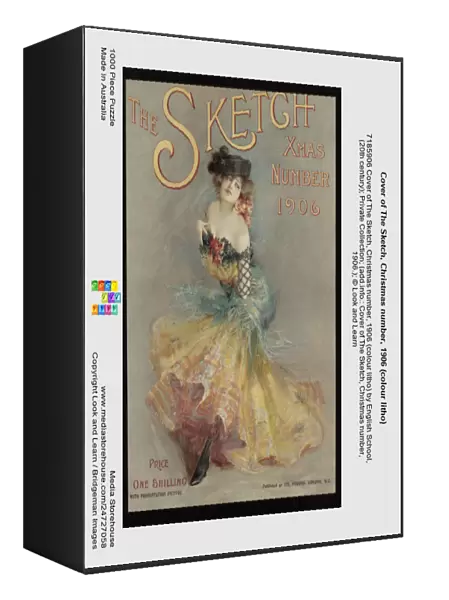 Cover of The Sketch, Christmas number, 1906 (colour litho)