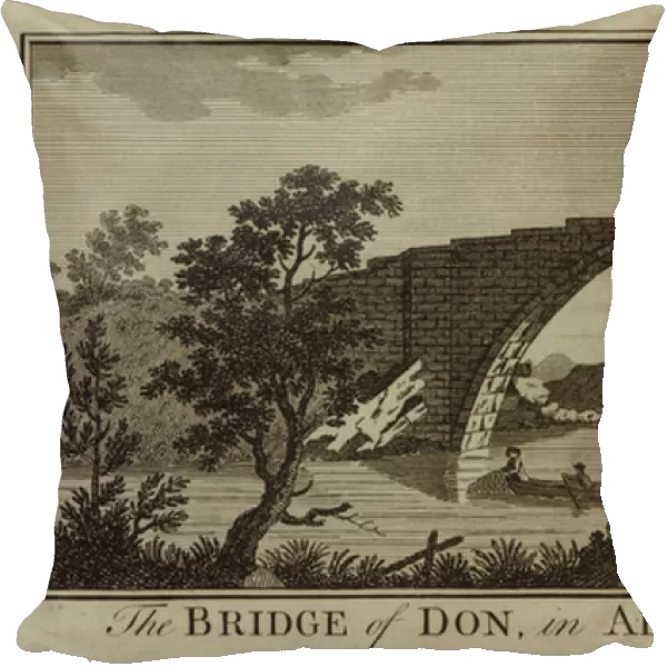 The Bridge of Don, in Aberdeenshire (engraving)