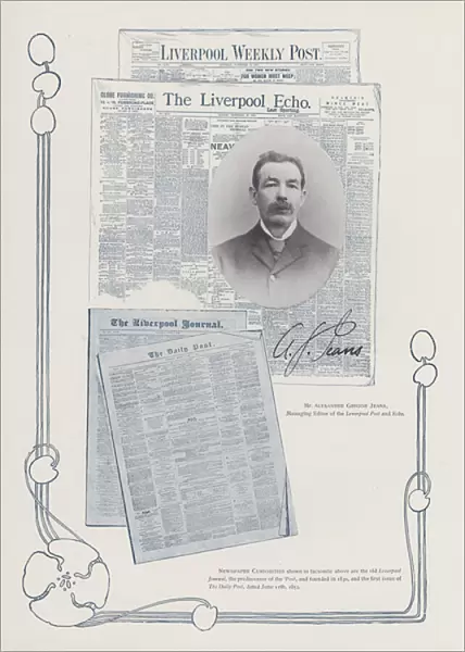 British Newspapers in the Nineteenth Century: Liverpool Weekly Post, The Liverpool Echo, The Liverpool Journal, The Daily Post (litho)
