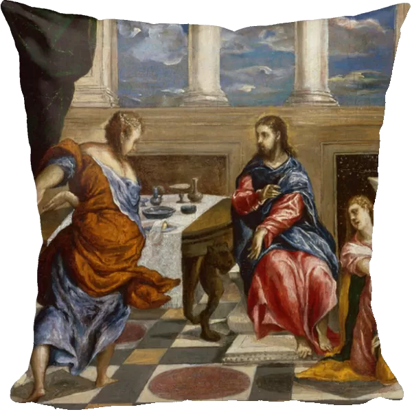 Christ in the House of Martha and Mary, 1600 (oil on panel)