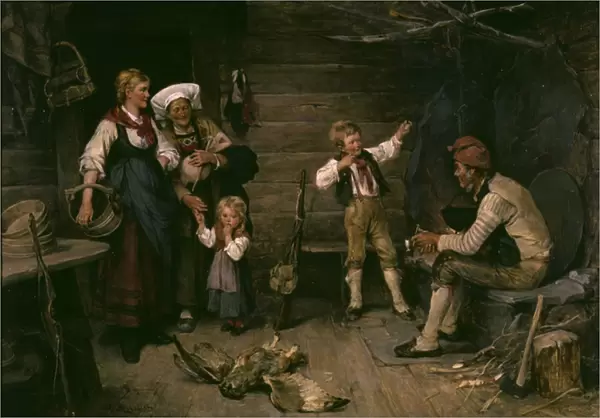 Hardanger, 1880 (oil on canvas)