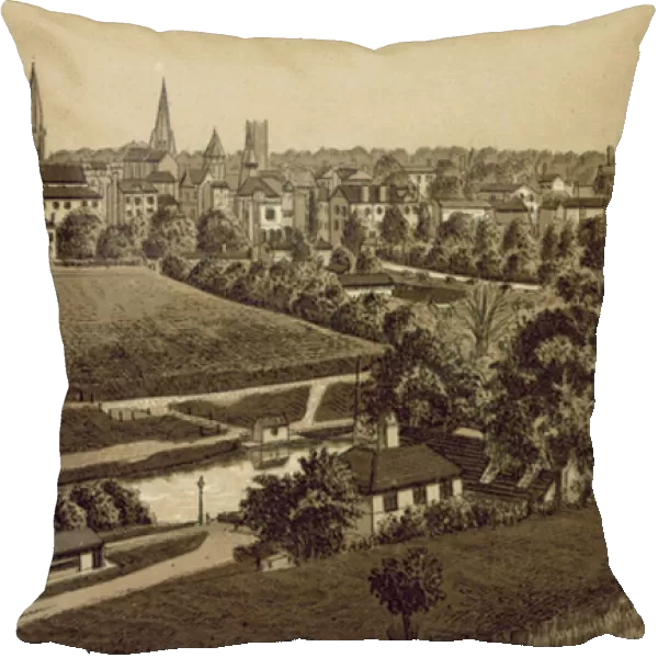 Shrewsbury: General View (litho)