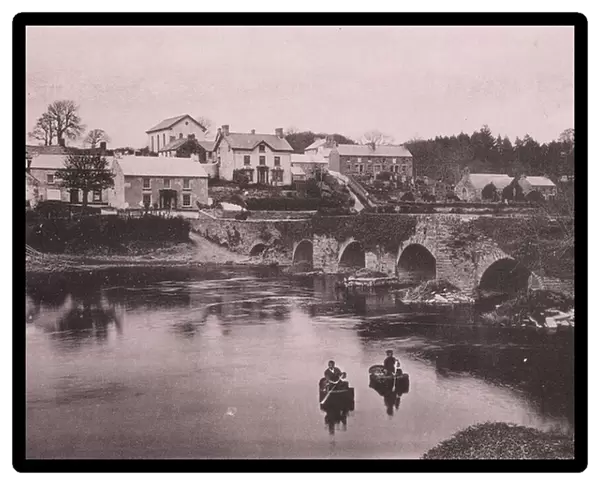 Llechrhydd Bridge (b  /  w photo)